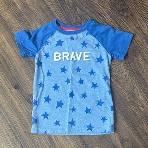 Cat & Jack Blue Star Tee - Brave